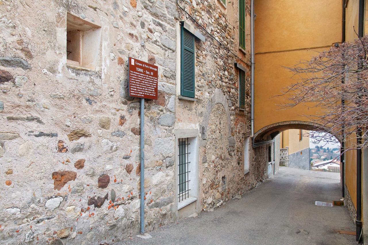 Apartamento La Vecchia Torre Porto Valtravaglia Exterior foto